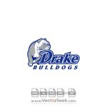 Drake Bulldogs Logo Vector