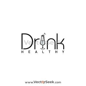 Drink Healthy logo template 01