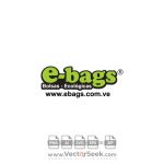 E Bags Bolsas Ecológicas Logo Vector