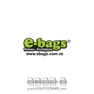 E Bags Bolsas Ecológicas Logo Vector