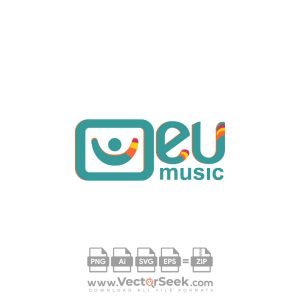 EU Music Logo Vector