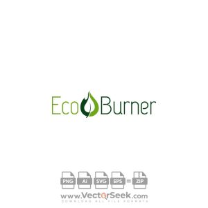 Eco Burner Logo Vector