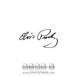 Elvis Presley Signature Logo Vector