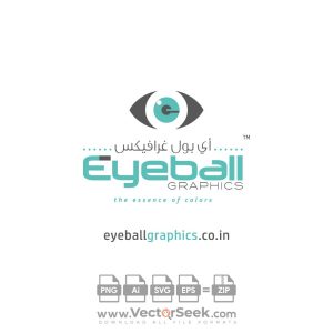 Eyeball Graphics Logo Vector