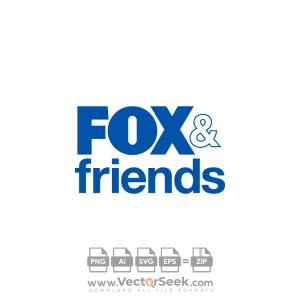 FOX & Friends Logo Vector