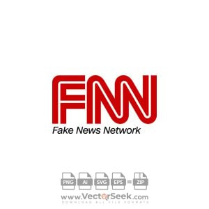 Fake News Network Logo Vector