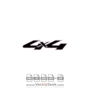 Ford 4×4 2008 Logo Vector