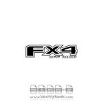 Ford FX4 Logo Vector