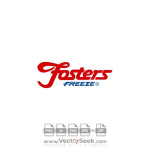 Fosters Freeze Logo Vector