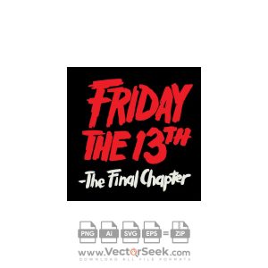 Friday the 13th Logo Vector