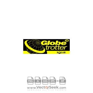 Globe Trotter Solar Logo Vector