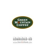 Green Mountain Coffee Logo Vector