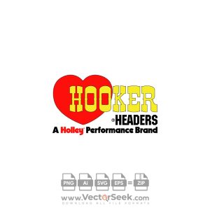 Hooker Headers Logo Vector