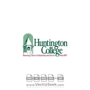 Huntington College Logo Vector