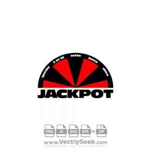 Jackpot Logo Vector