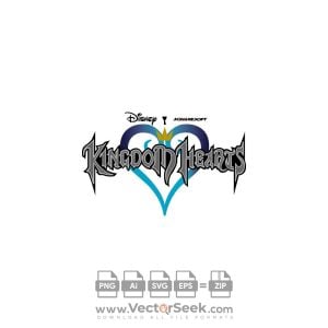 Kingdom Hearts Logo Vector