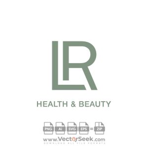 LR Health & Beauty Logo Vector