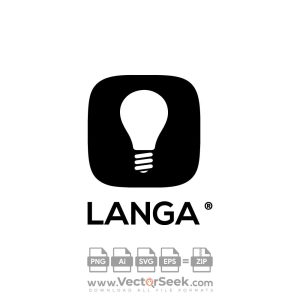 Langa Logo Vector