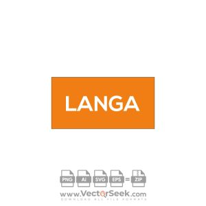Langa Marketing Logo Vector