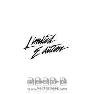 Limited Edition Logo Vector