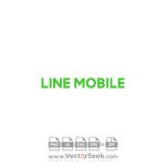 Line Mobile Logo Vector