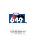 Lotto 6 49 Logo Vector