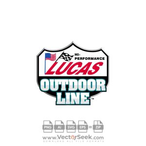 Lucas Oil Outdoor Line Light Logo Vector