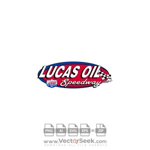 Lucas Oil Speedway Light Logo Vector