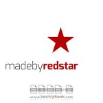 Made by Red Star Logo Vector