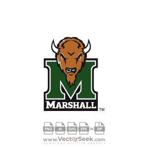 Marshall University Thundering Herd Logo Vector