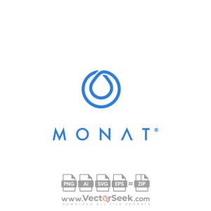 Monat Global Logo Vector