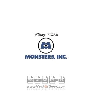Monsters Inc Logo Vector