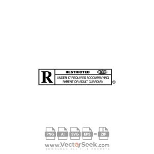 Motion Picture Association of America   R Rating Logo Vector