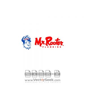 Mr Rooter Plumbing Logo Vector
