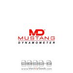 Mustang Dyno Logo Vector