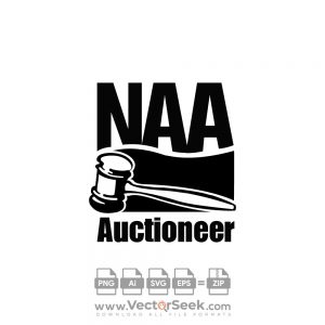 NAA Auctioneer Logo Vector