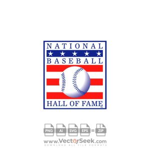 National Baseball Hall of Fame Logo Vector