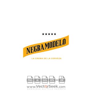 Negra Modelo Logo Vector