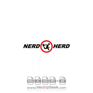 Nerd Herd Logo Vector