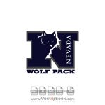 Nevada Wolf Pack Logo Vector