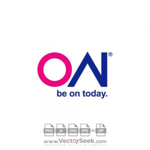 On be on Today Logo Vector