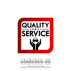 Quality Car Service Logo Vector