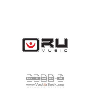 RU Music Logo Vector