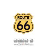 Route 66 Logo Vector