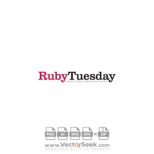 Ruby Tuesday Logo Vector