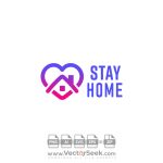 StayHome Logo Vector