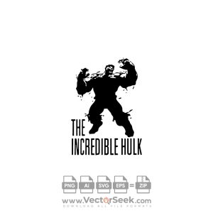 The Incredible Hulk Logo Vector