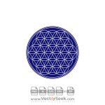 The flower of life Logo Vector