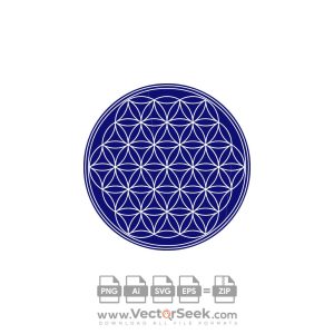 The flower of life Logo Vector