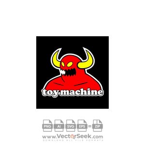 Toy Machine Logo Vector